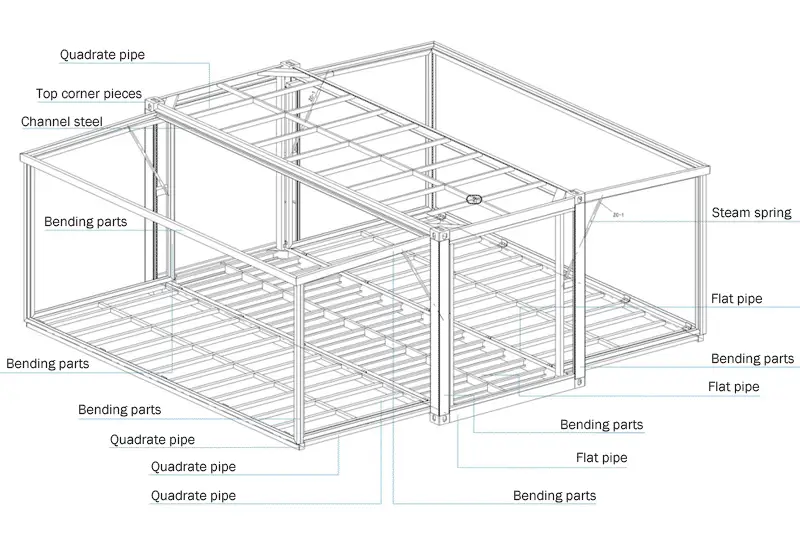 Casa modular "ALISA" – 38m², Casa modular "KAMILA" – 74m²
